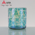 Simplicity Color dot hand-blownglass cup Water Juice Glass